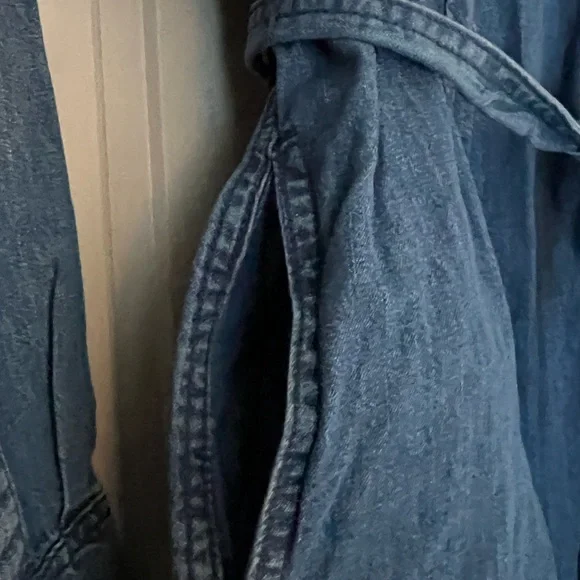 Joe Fresh Denim Dress with Pockets and Belt - Picture 2 of 9